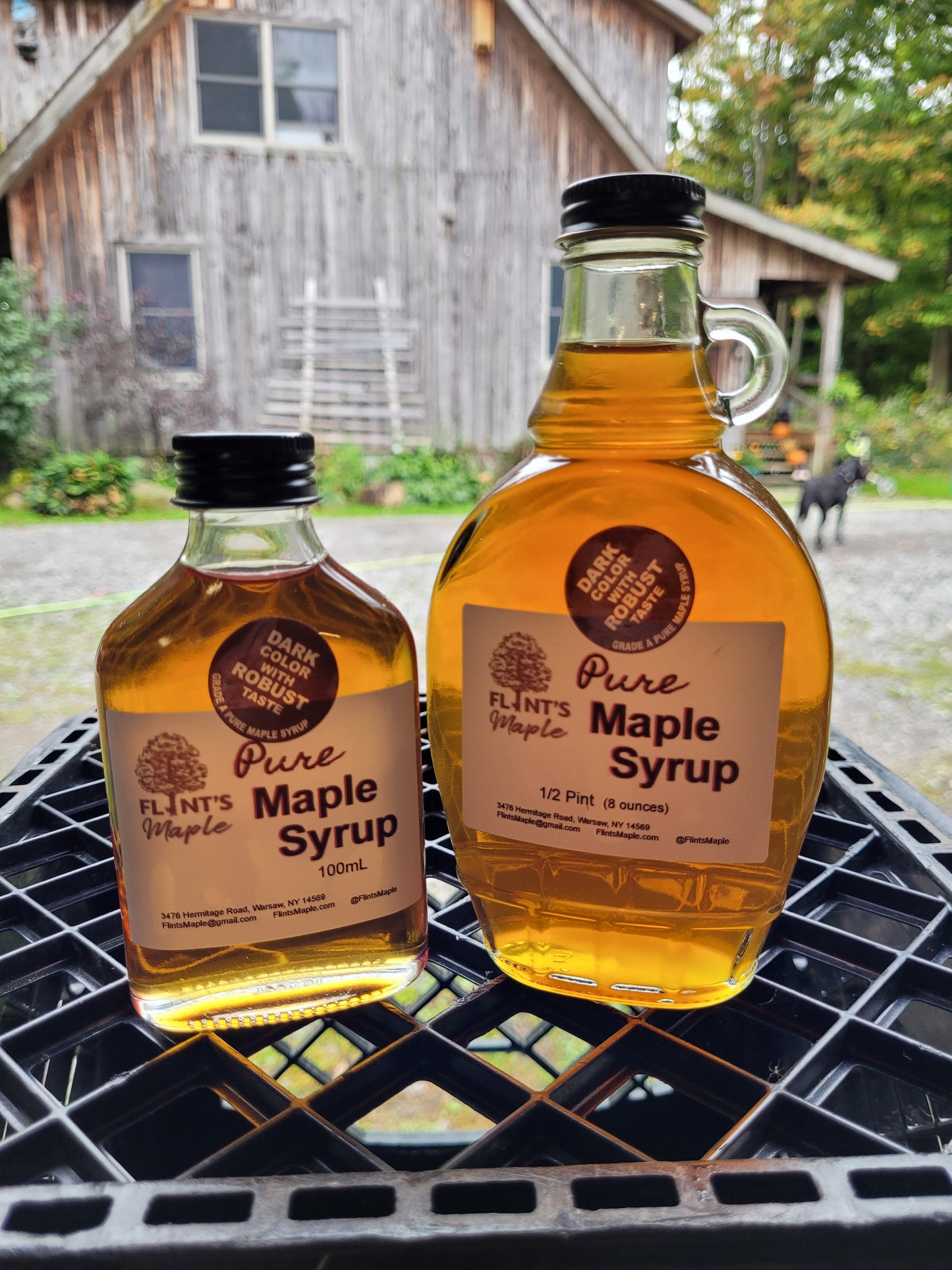 Maple Syrup Glass Jugs/Bottles