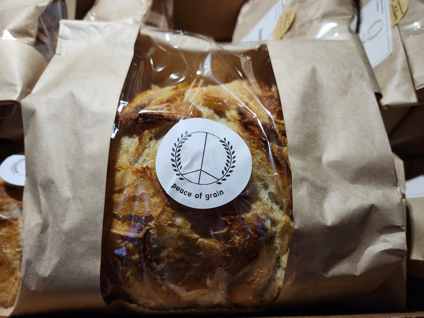 Peace of Grain Sourdough Loaf
